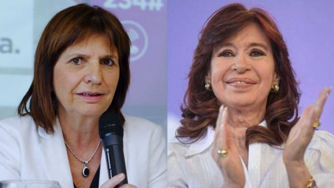 Patricia Bullrich desafía a Cristina Kirchner a que "se anime" a presentarse como candidata