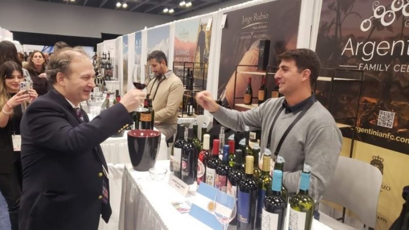 Bodegas mendocinas participaron en una feria de vinos de Nueva York