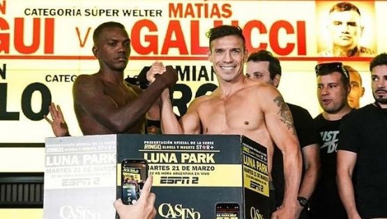 Maravilla Martínez noqueó en el primer round de su debut en el Luna Park