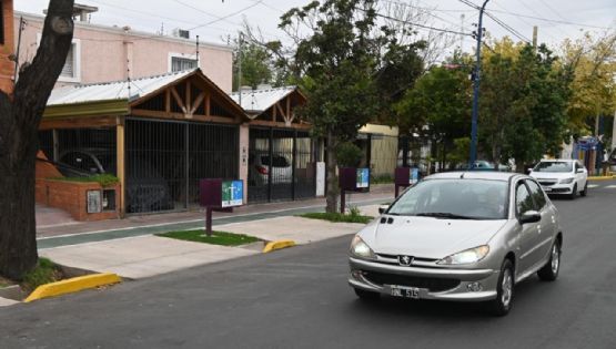 Godoy Cruz finalizó las obras de las calles Paso de los Andes y Joaquín V. González