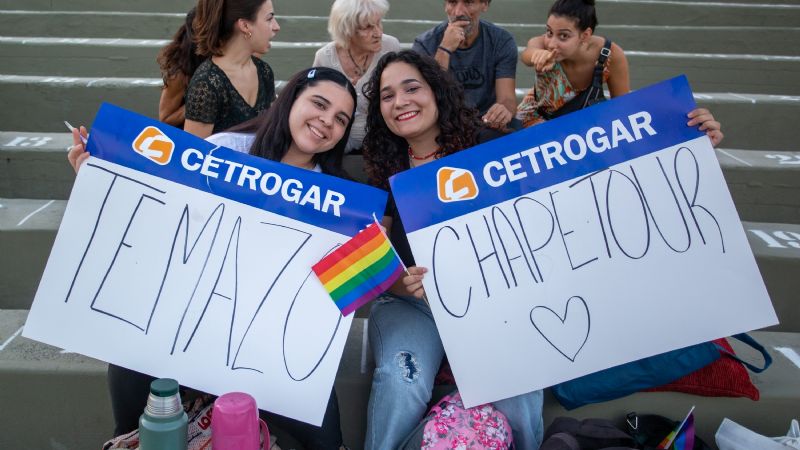 Los fanáticos de Lali llenaron el Frank Romero Day