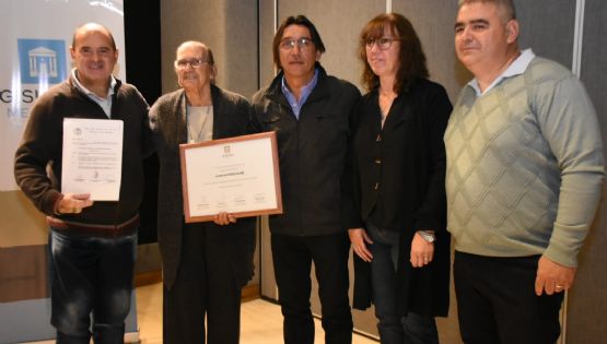 Un reconocido bicicletero de Junín fue homenajeado por el Senado de Mendoza