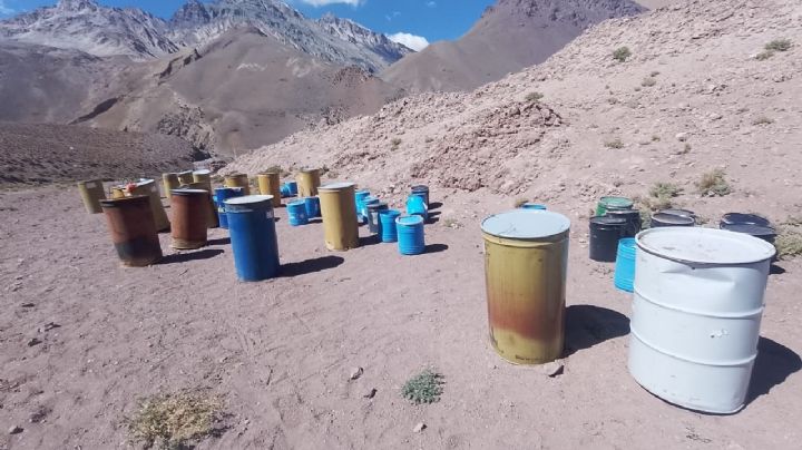 Retiraron 16 toneladas de heces del Parque Provincial Aconcagua