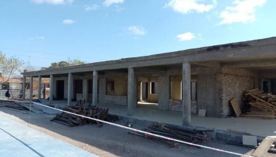 San Martín: la construcción de la escuela Gutiérrez ingresó en su etapa final