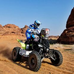 Rally Dakar: el argentino Manuel Andújar se convirtió en el nuevo líder en Quads