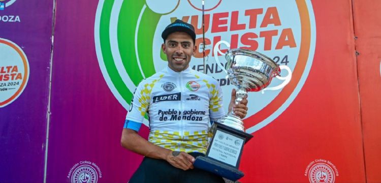 Laureano Rosas se coronó campeón de la Vuelta de Mendoza