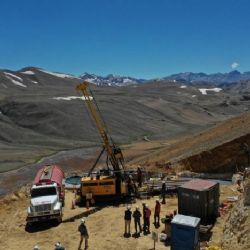 Comenzaron las tareas de exploración de cobre en el Cerro Amarillo en Malargüe