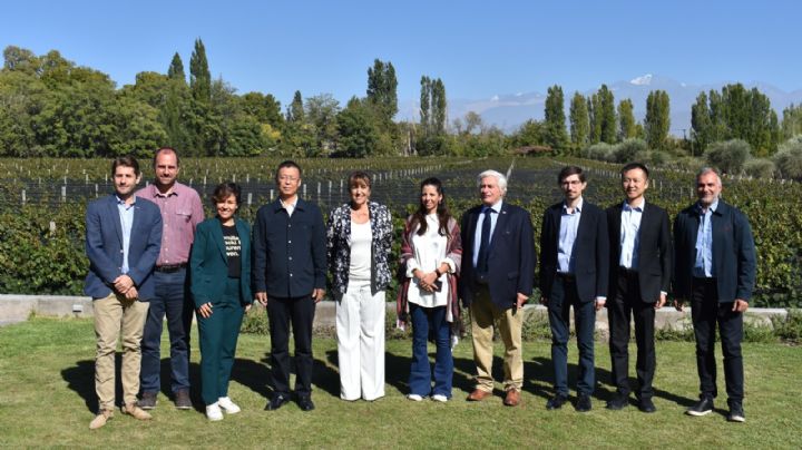 Una delegación china intercambió experiencias sobre el vino en Mendoza